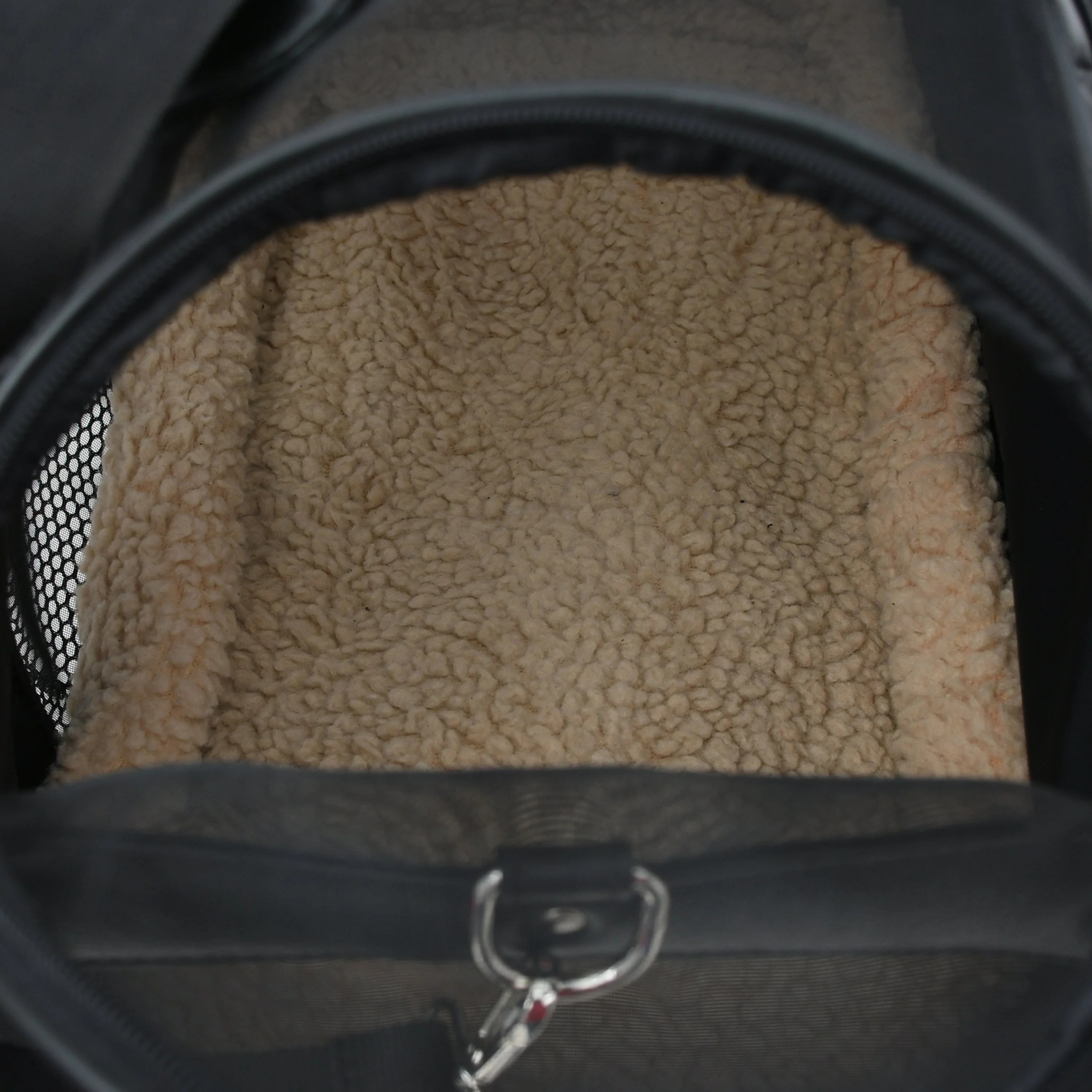 Image 5 of Genuine Leather Pet Travel Bag – Airline Approved Pet Carrier