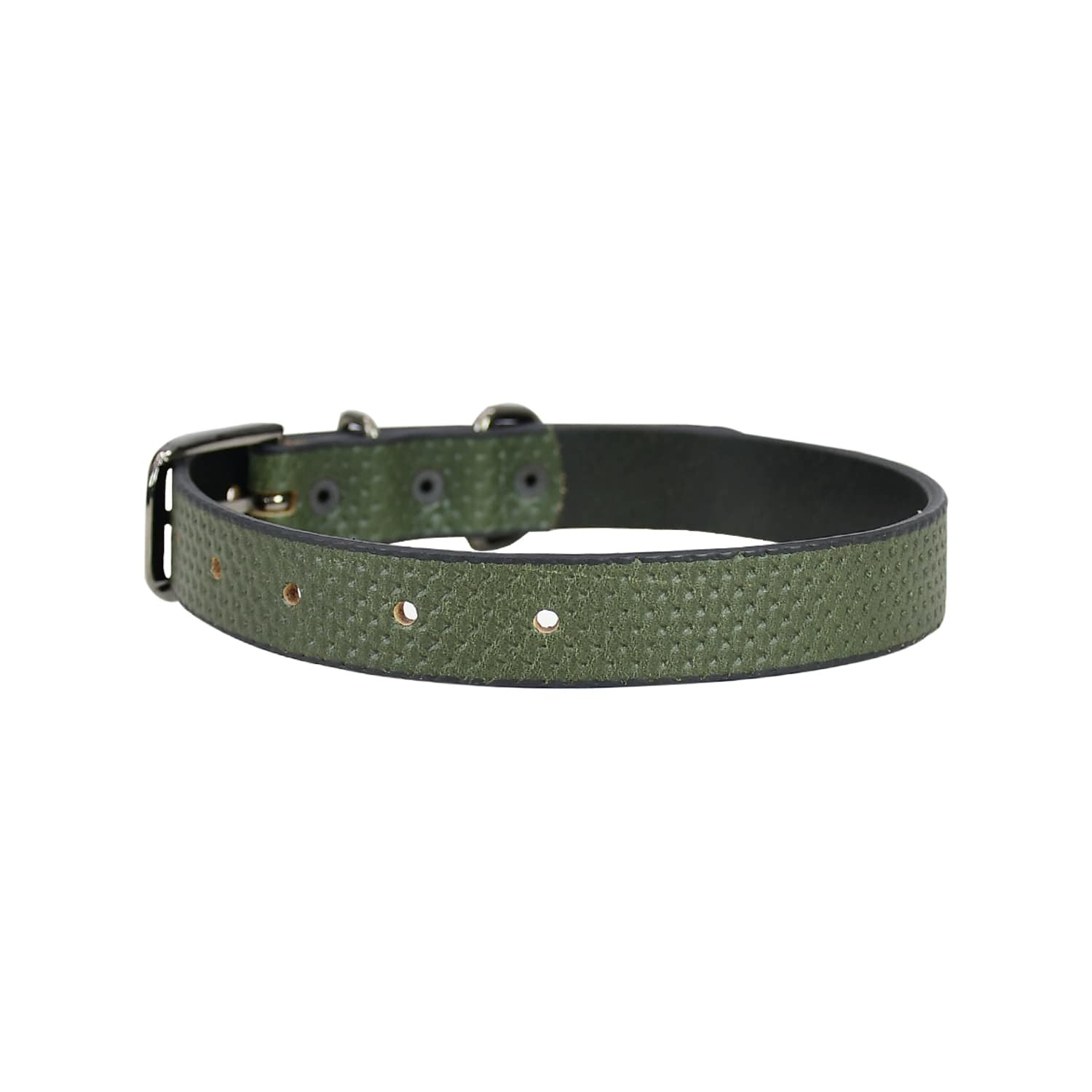 Image 3 of Spike Leather Dog Collar