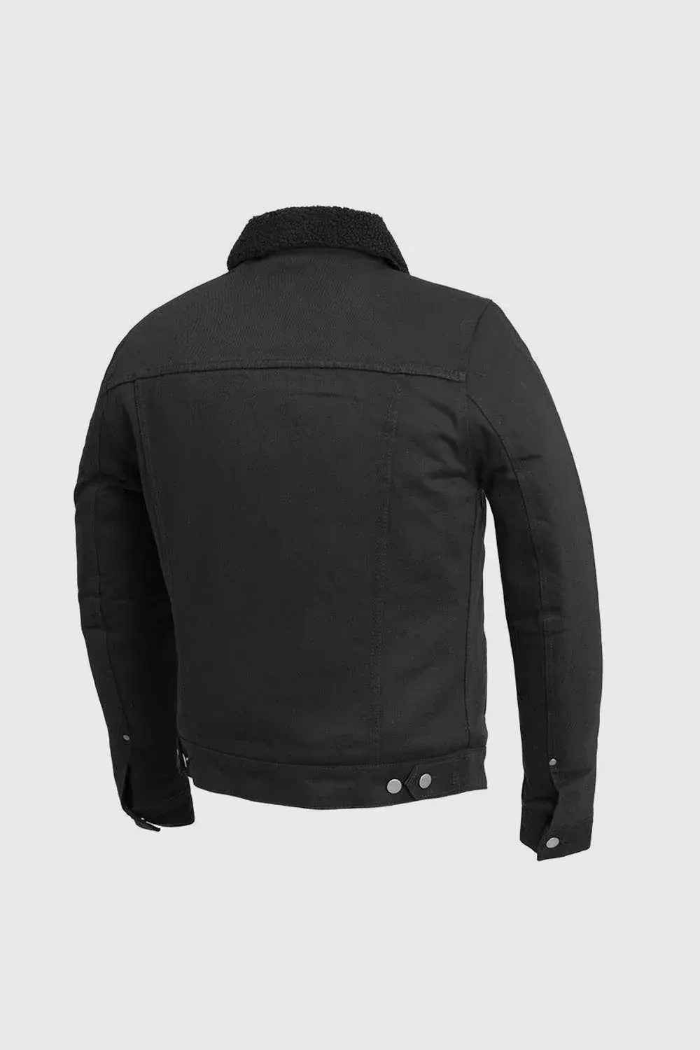 Image 4 of Redwood Rebel Mens Faux Shearling Twill Jacket