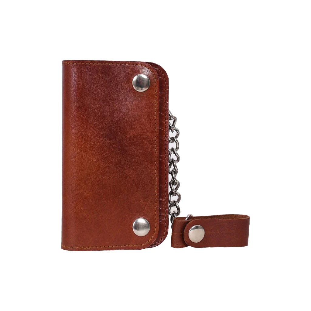 Image 3 of Bread Small Leather Trucker Wallet