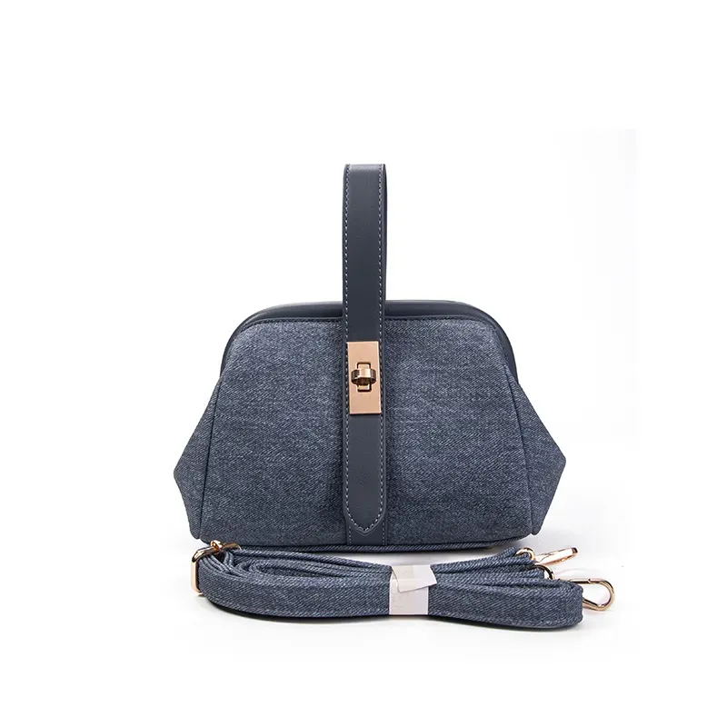 Faux Leather Small Shoulder Bag