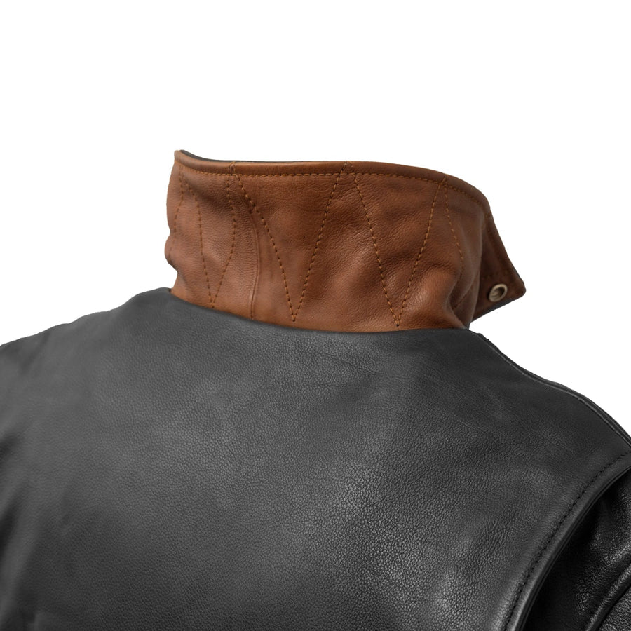 Image 3 of  Eagle Ruler Men's Motorcycle Leather Jacket
