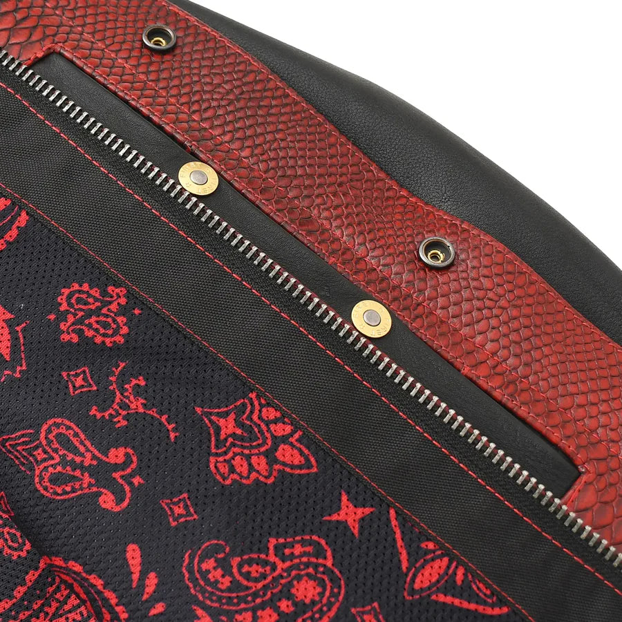 Image 5 of Redstrike Men’s Motorcycle Leather Jacket